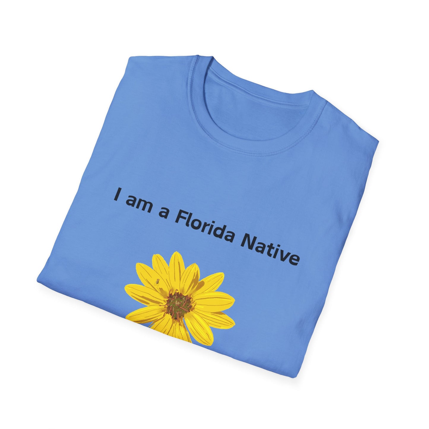 Florida Native Dune Sunflower T-Shirt - Unisex Softstyle Tee