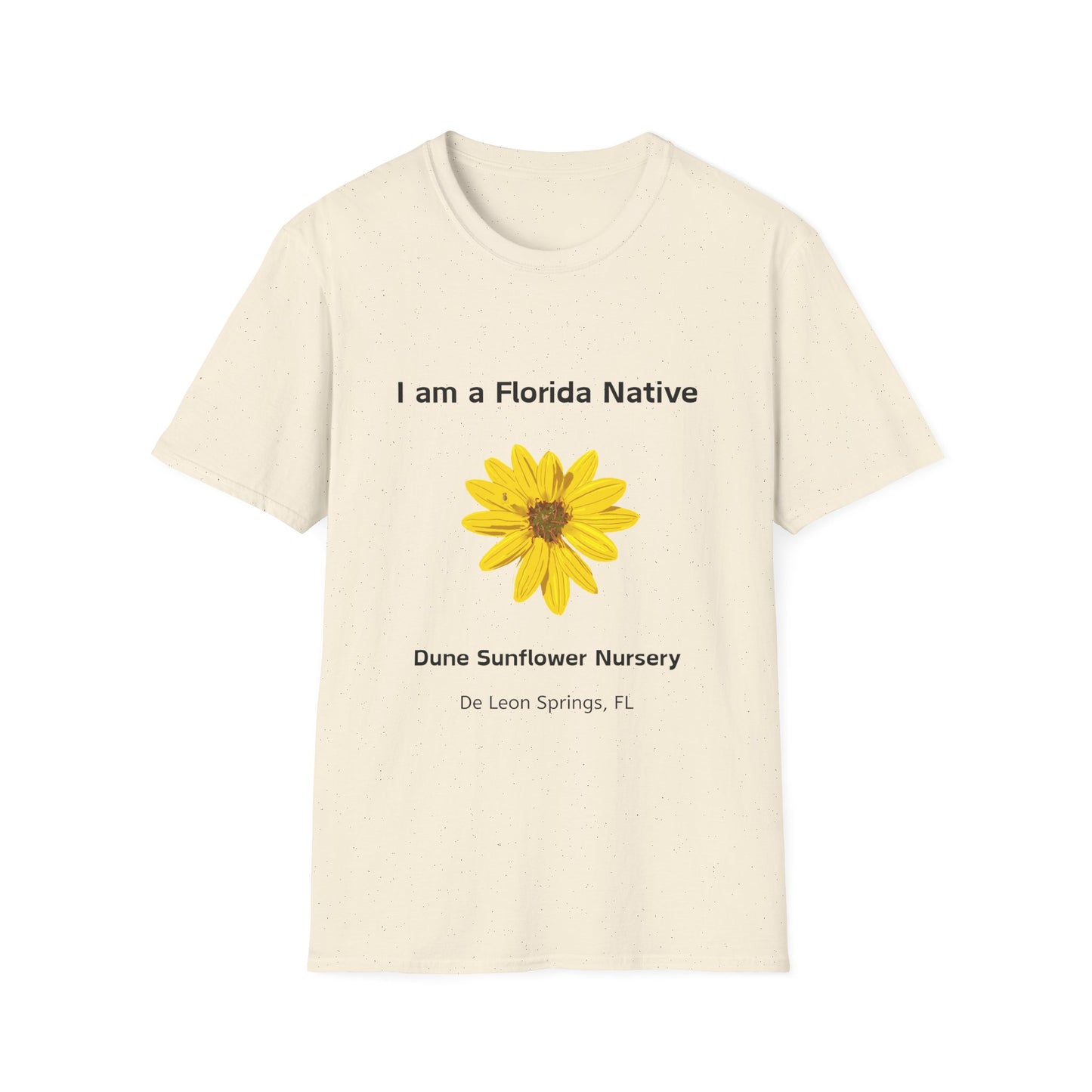 Florida Native Dune Sunflower T-Shirt - Unisex Softstyle Tee