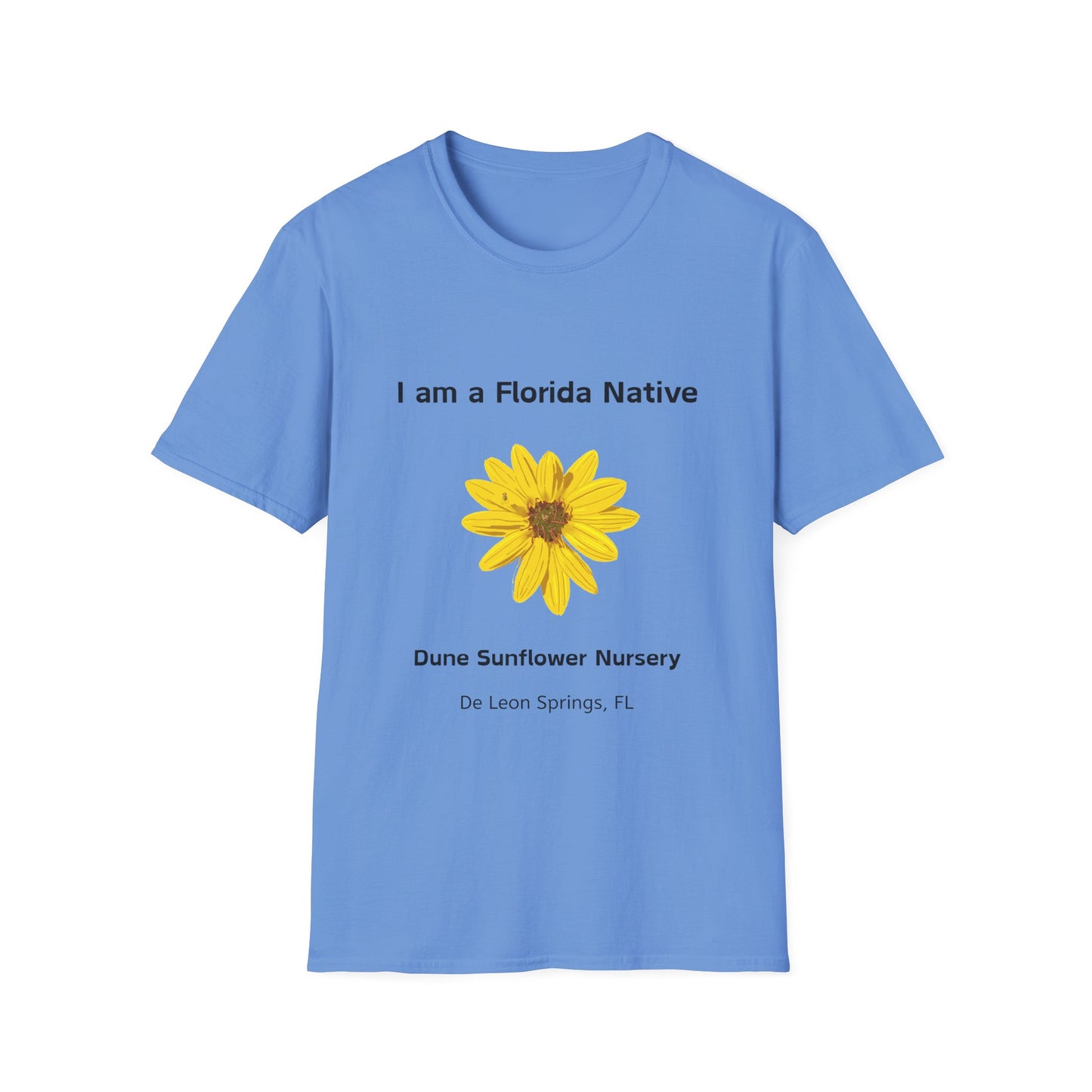 Florida Native Dune Sunflower T-Shirt - Unisex Softstyle Tee